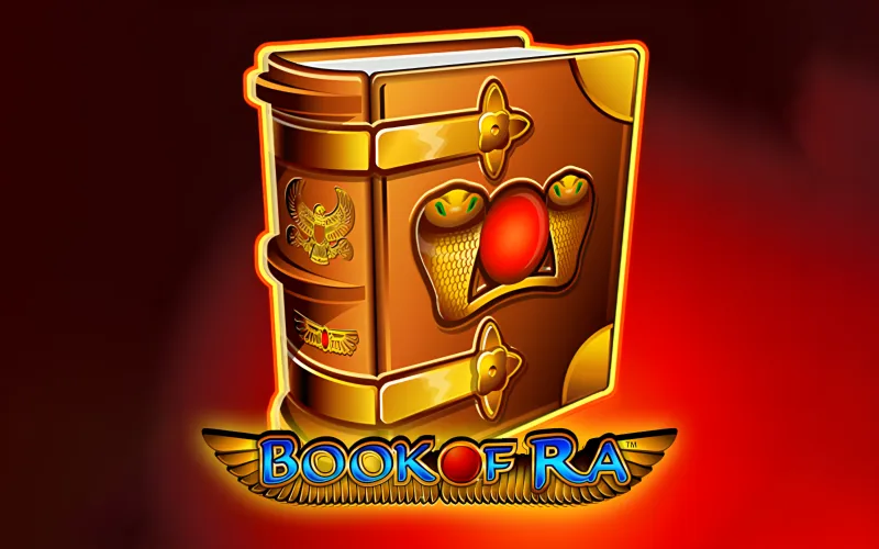 Slot Book of Ra disponibile su AdmiralBet con tema egizio.