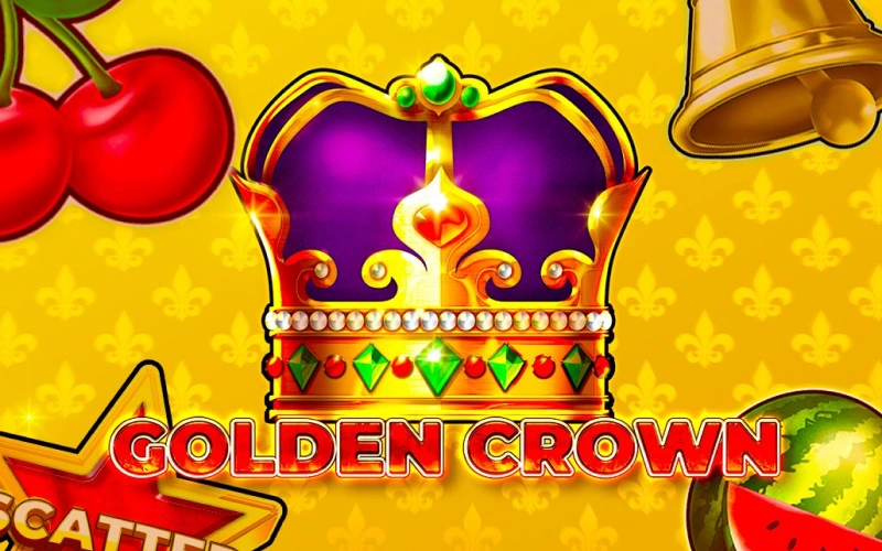 Spin the classic reels and win a real jackpot playing Golden Crown at AdmiralBet.